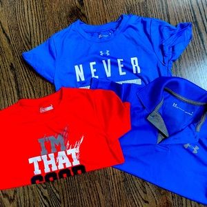 5T Under Armour shirts